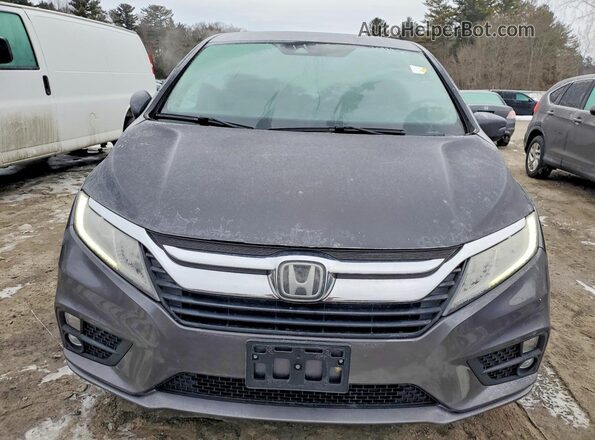 5FNRL6H51KB061475 2019 HONDA ODYSSEY Charcoal Front view