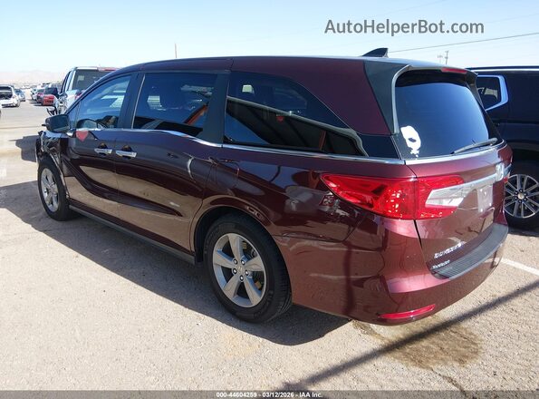 5FNRL6H51KB090894 2019 HONDA ODYSSEY Maroon უკანა მარცხენა