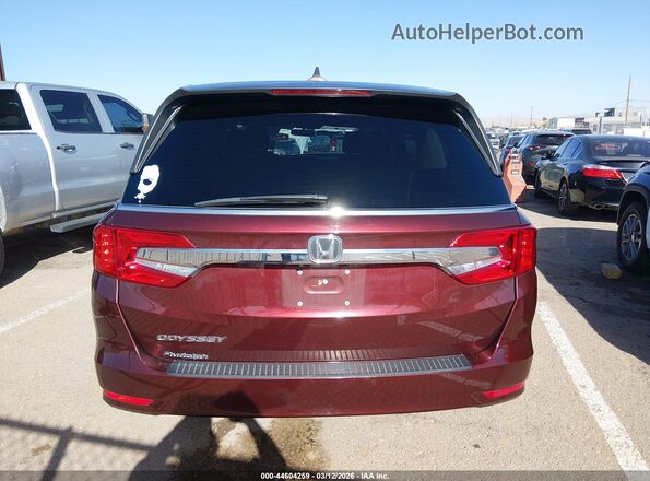 5FNRL6H51KB090894 2019 HONDA ODYSSEY Maroon 