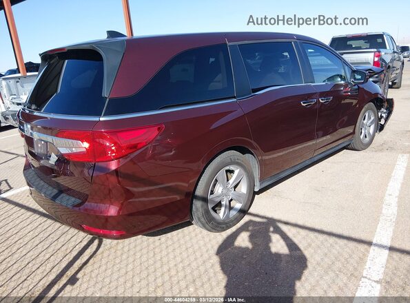 5FNRL6H51KB090894 2019 HONDA ODYSSEY Maroon უკანა მარჯვენა