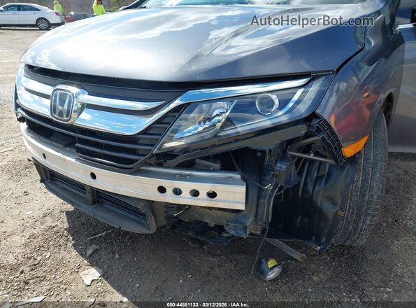 5FNRL6H52KB136880 2019 HONDA ODYSSEY Серый Вид спереди
