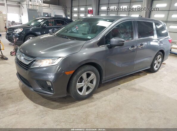 5FNRL6H53KB038389 2019 HONDA ODYSSEY Серый Передняя левая четверть
