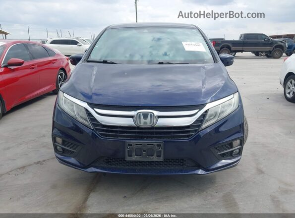 5FNRL6H53LB062757 2020 HONDA ODYSSEY Синий Вид щитка приборов