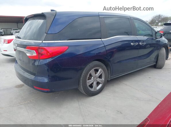 5FNRL6H53LB062757 2020 HONDA ODYSSEY Синий Задняя правая четверть