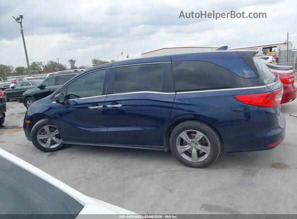 5FNRL6H53LB062757 2020 HONDA ODYSSEY Синий Панорамный вид салона 360°