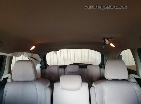 5FNRL6H54KB041009 2019 HONDA ODYSSEY Красный Вид задних сидений