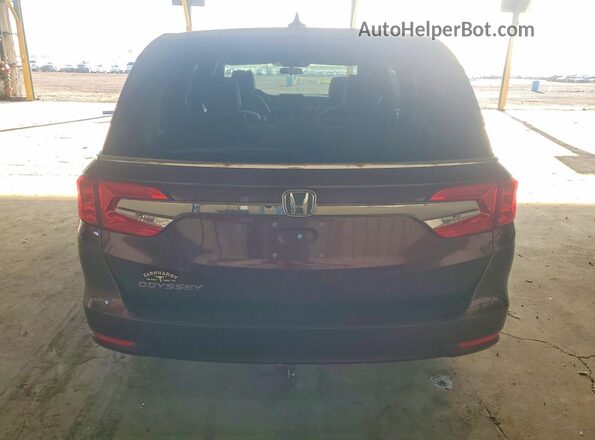 5FNRL6H54KB041009 2019 HONDA ODYSSEY Красный Вид сзади