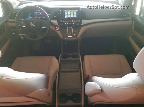 5FNRL6H54KB041009 2019 HONDA ODYSSEY Красный Вид панели приборов