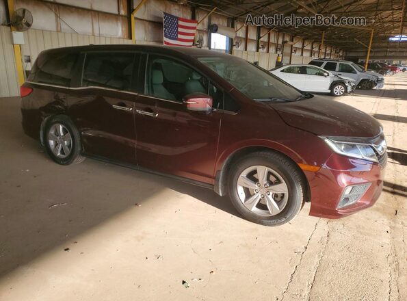 5FNRL6H54KB041009 2019 HONDA ODYSSEY Красный Передняя правая четверть