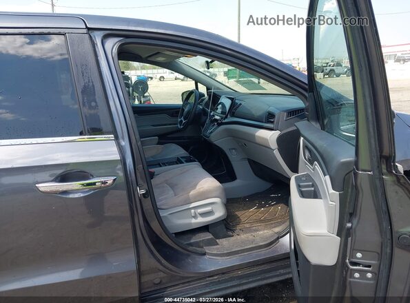5FNRL6H54KB078805 2019 HONDA ODYSSEY Gray Vista interior delantera