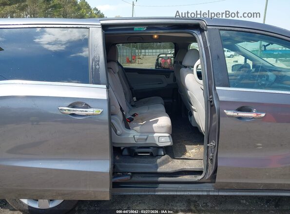 5FNRL6H54KB078805 2019 HONDA ODYSSEY Gray Vista de la etiqueta del VIN