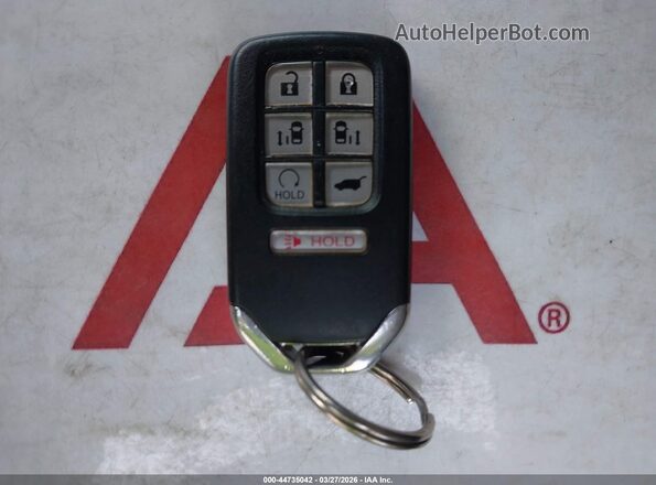5FNRL6H54KB078805 2019 HONDA ODYSSEY Gray Vista del salpicadero