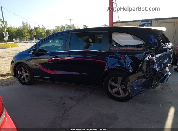 5FNRL6H54KB104707 2019 HONDA ODYSSEY Синий Панорамный вид салона 360°