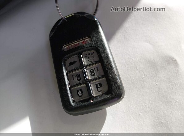 5FNRL6H54KB104707 2019 HONDA ODYSSEY Синий Вид панели приборов