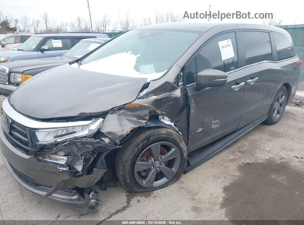 5FNRL6H54MB043717 2021 HONDA ODYSSEY Серый Вид спереди