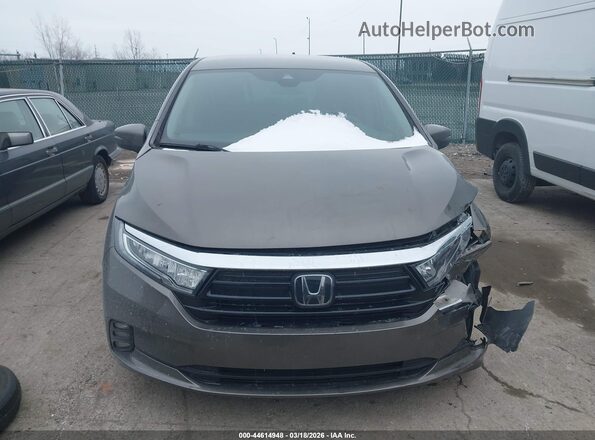 5FNRL6H54MB043717 2021 HONDA ODYSSEY Серый Вид щитка приборов
