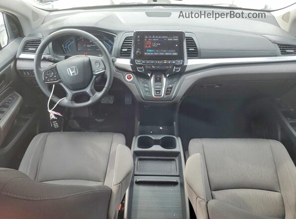5FNRL6H55LB045927 2020 HONDA ODYSSEY Серый Вид панели приборов