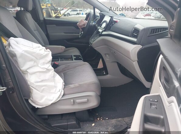 5FNRL6H56KB060726 2019 HONDA ODYSSEY Gray Вид салону спереду