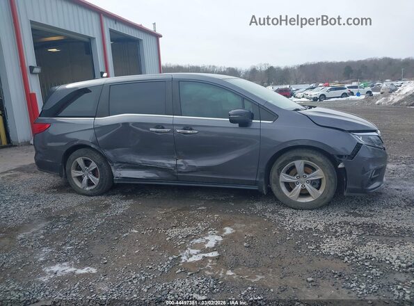 5FNRL6H56KB060726 2019 HONDA ODYSSEY Gray Вид задньої частини салону