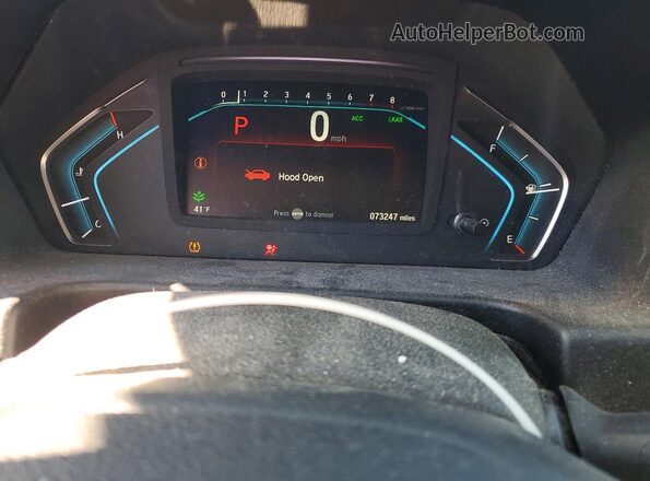 5FNRL6H56LB034757 2020 HONDA ODYSSEY Серый Вид щитка приборов
