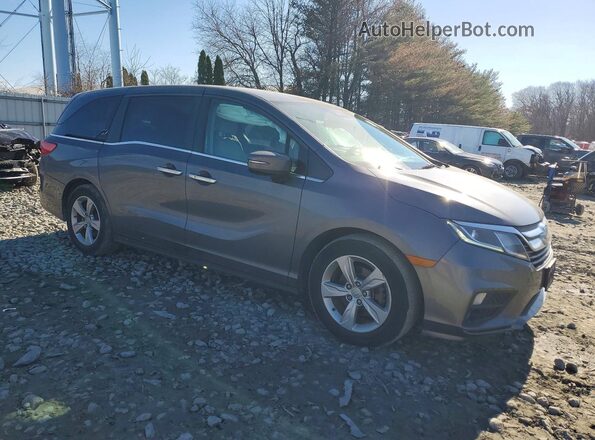 5FNRL6H56LB034757 2020 HONDA ODYSSEY Серый Передняя правая четверть