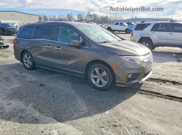 5FNRL6H57KB067152 2019 HONDA ODYSSEY Серый Передняя правая четверть