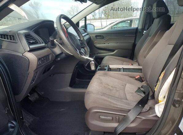 5FNRL6H57KB067152 2019 HONDA ODYSSEY Серый Вид салона спереди
