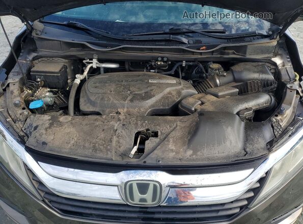 5FNRL6H57KB067152 2019 HONDA ODYSSEY Серый Вид подкапотного пространства