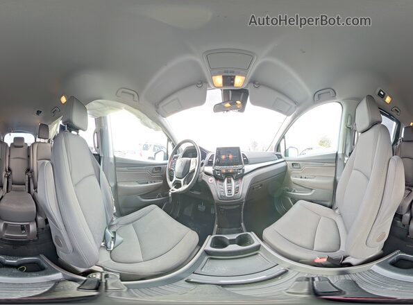 5FNRL6H57KB067152 2019 HONDA ODYSSEY Серый Панорамный вид салона 360°