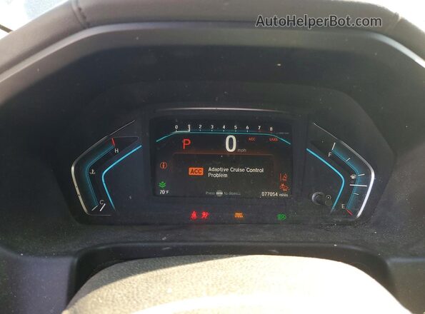 5FNRL6H57KB134316 2019 HONDA ODYSSEY Silver Սարքավորումների վահանակի տեսք