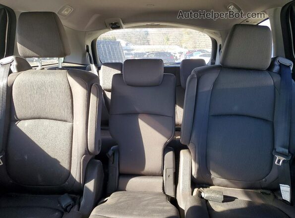 5FNRL6H57KB134316 2019 HONDA ODYSSEY Silver Հետևի նստատեղերի տեսք