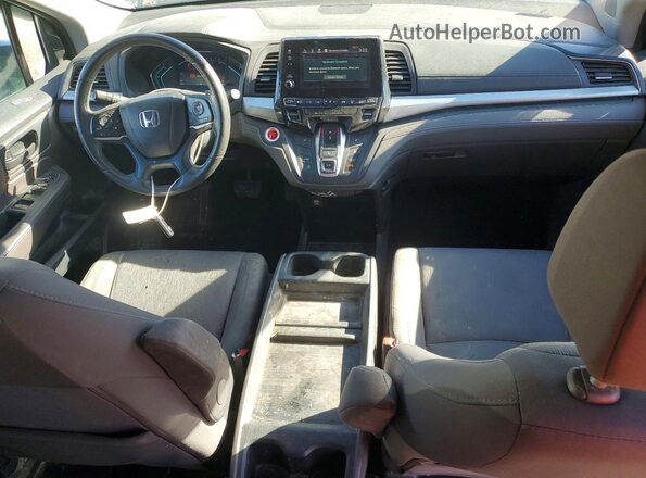 5FNRL6H57KB134316 2019 HONDA ODYSSEY Silver Առջևի վահանակի տեսք