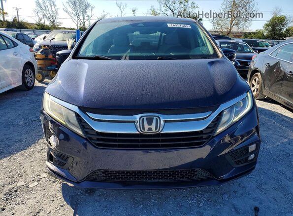 5FNRL6H58KB102569 2019 HONDA ODYSSEY Blue Vista frontal