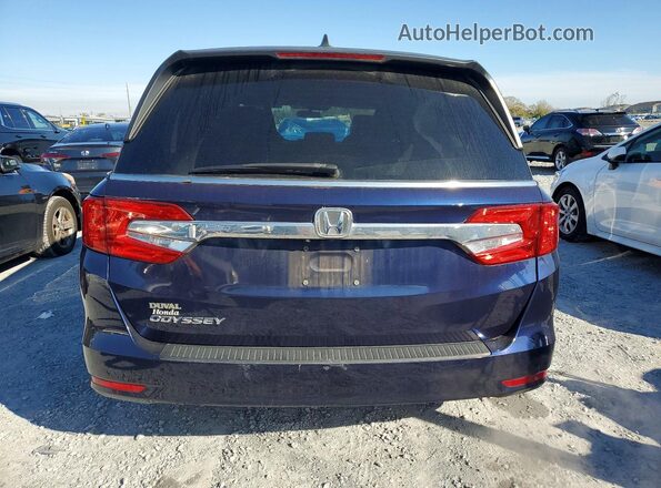 5FNRL6H58KB102569 2019 HONDA ODYSSEY Blue Vista trasera