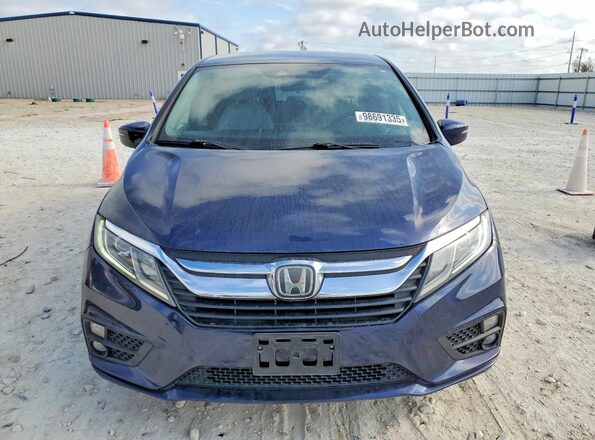 5FNRL6H59KB086365 2019 HONDA ODYSSEY Blue Vista frontal