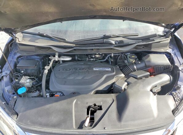 5FNRL6H59KB086365 2019 HONDA ODYSSEY Blue Vista del compartimento del motor