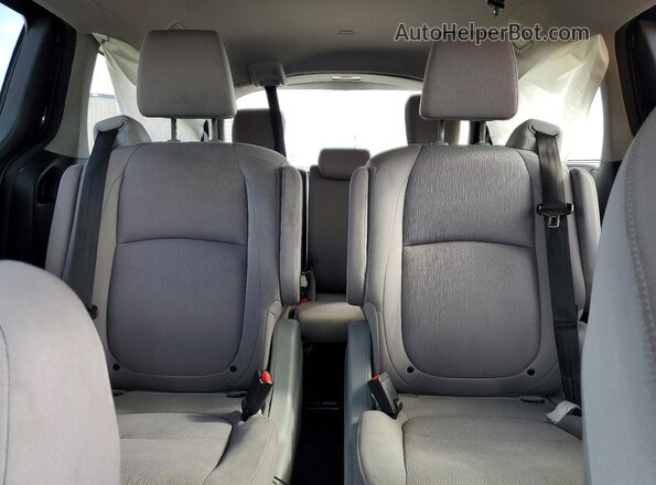 5FNRL6H59KB086365 2019 HONDA ODYSSEY Blue Vista de los asientos traseros