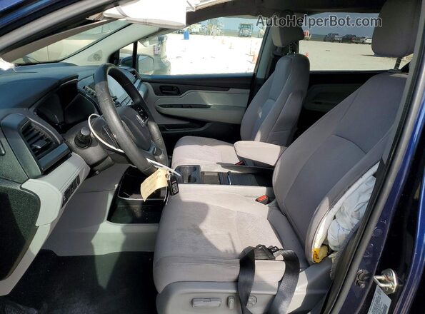 5FNRL6H59KB086365 2019 HONDA ODYSSEY Blue Vista interior delantera