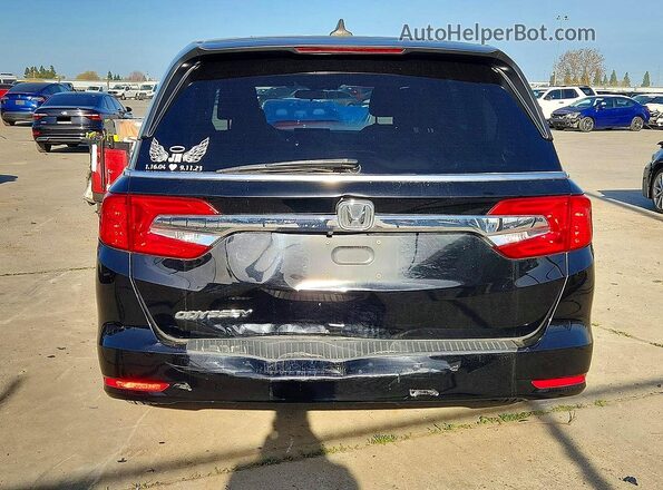 5FNRL6H5XKB058137 2019 HONDA ODYSSEY Black Vista trasera