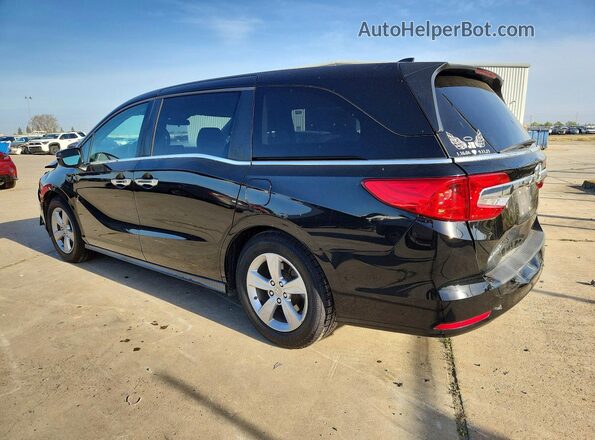 5FNRL6H5XKB058137 2019 HONDA ODYSSEY Black Trasero izquierdo