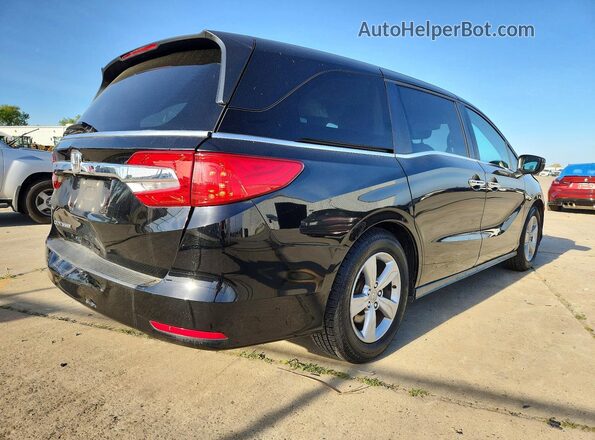 5FNRL6H5XKB058137 2019 HONDA ODYSSEY Black Trasero derecho