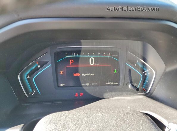 5FNRL6H60PB035563 2023 HONDA ODYSSEY Серый Вид щитка приборов