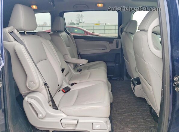 5FNRL6H60PB052797 2023 HONDA ODYSSEY Blue Вид задньої частини салону