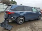 2025 Honda Odyssey Exl Синий vin: 5FNRL6H61SB008025