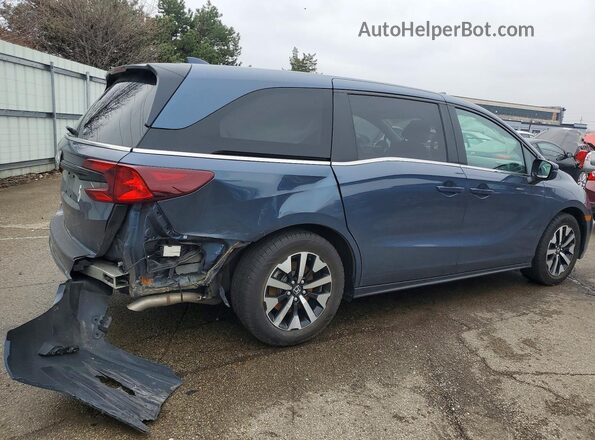 5FNRL6H61SB008025 2025 HONDA ODYSSEY Синий Задняя правая четверть