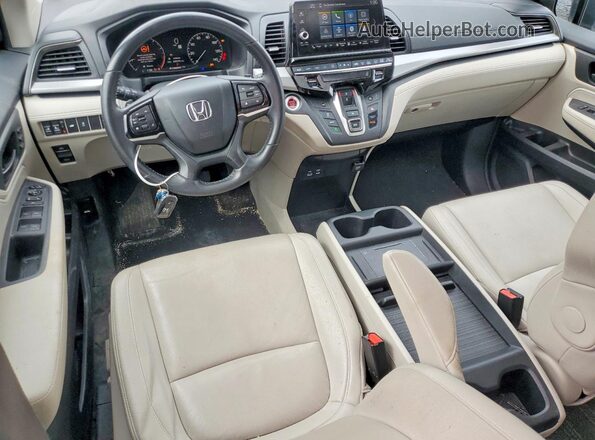 5FNRL6H61SB008025 2025 HONDA ODYSSEY Синий Вид панели приборов