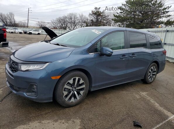 5FNRL6H61SB008025 2025 HONDA ODYSSEY Синий Передняя левая четверть