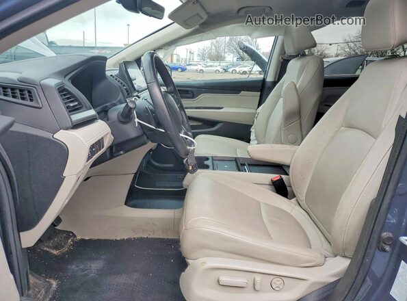 5FNRL6H61SB008025 2025 HONDA ODYSSEY Синий Вид салона спереди
