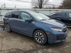 2025 Honda Odyssey Exl Синий vin: 5FNRL6H61SB008025