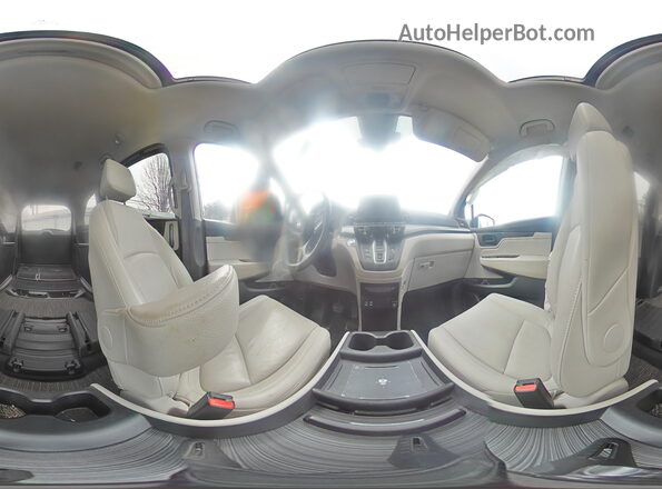 5FNRL6H61SB008025 2025 HONDA ODYSSEY Синий Панорамный вид салона 360°